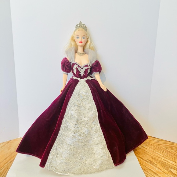 Barbie Millennial Princess Doll in Burgundy Gown. RARE - Picture 2 of 8